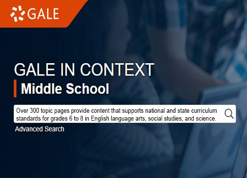 Gale In Context Middle School