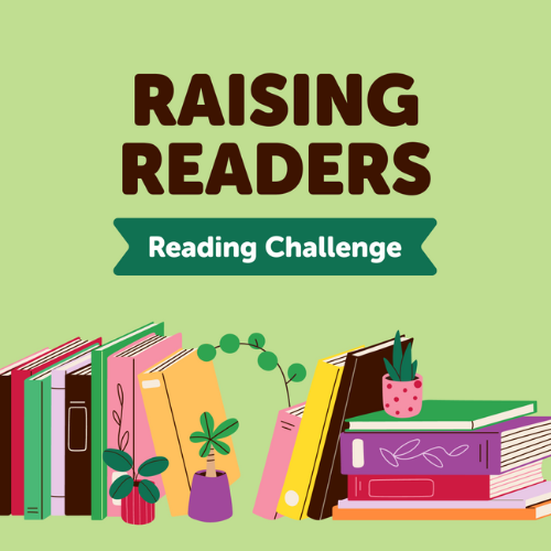 Raising Readers Reading Challenge logo