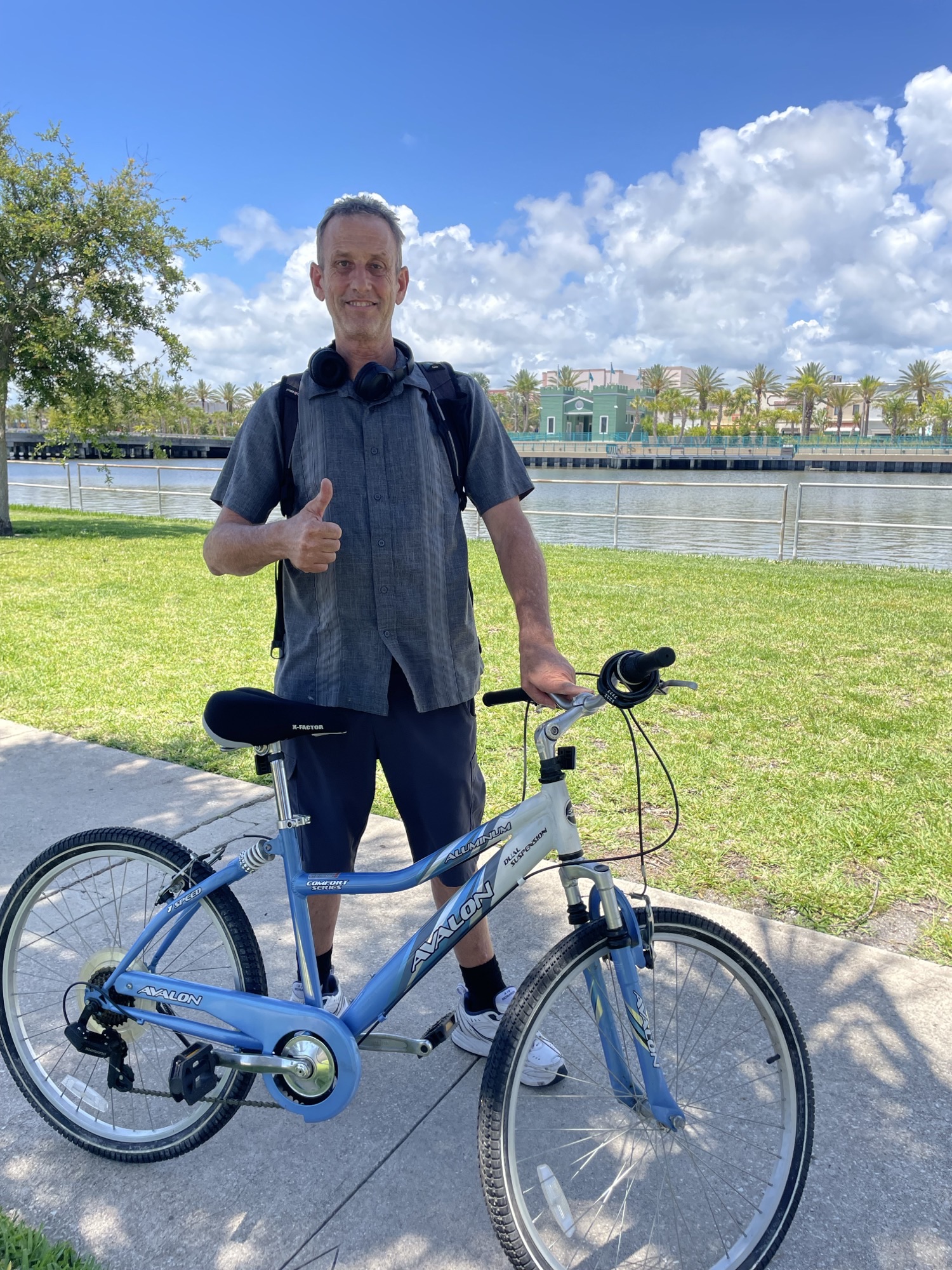 pedal forward recipient D. Blair